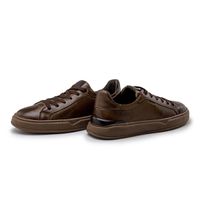Sapatenis Casual Masculino Dublin em Couro - Chocolate