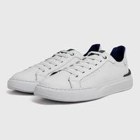 Sapatenis Casual Laroche Masculino Dublin em Couro - Branco