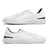Sapatenis Casual Laroche Masculino Dublin em Couro - Branco