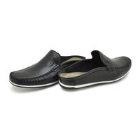 Mule Masculino Dumont em Couro Legitimo Preto 