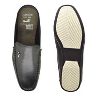 Mule Masculino Dumont em Couro Legitimo Preto 