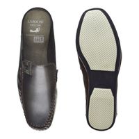 Mule Masculino Dumont em Couro - Café