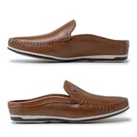 Mule Masculino Dumont em Couro - Whisky
