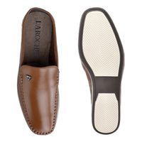 Mule Masculino Dumont em Couro - Whisky