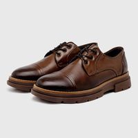 Sapato Derby Laroche Everest em Couro - Chocolate