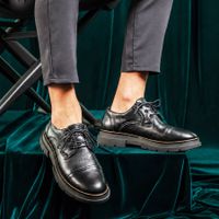 Sapato Derby Laroche Everest em Couro - Preto