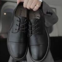 Sapato Derby Laroche Everest em Couro - Preto