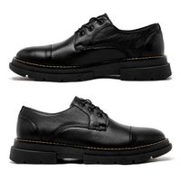 Sapato Derby Laroche Everest em Couro - Preto