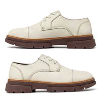 Sapato Derby Laroche Everest em Couro - Marfim E L