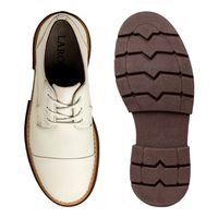 Sapato Derby Laroche Everest em Couro - Marfim E L