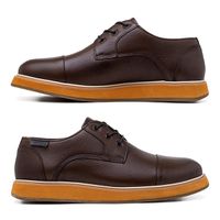 Sapato Casual Everest EVA Em Couro - Café E L