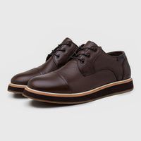 Sapato Casual Everest EVA Em Couro - Café E L