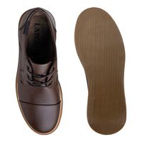 Sapato Casual Everest EVA Em Couro - Café E L