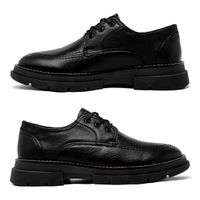 Sapato Derby Laroche Everest em Couro - Preto