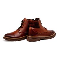 Bota Masculina Coturno Laroche Everest em Couro - Brown