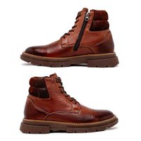 Bota Masculina Coturno Laroche Everest em Couro - Brown