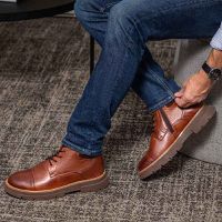 Bota Masculina Coturno Laroche Everest em Couro - Brown