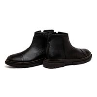 Bota Chelsea Everest em Couro - Preto