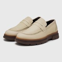 Sapato Loafer Laroche Everest em Couro - Marfim E L