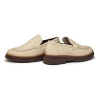 Sapato Loafer Laroche Everest em Couro - Marfim E L