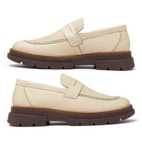 Sapato Loafer Laroche Everest em Couro - Marfim E L
