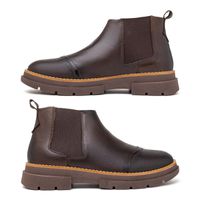 Bota Chelsea Laroche Everest em Couro - Café