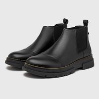 Bota Chelsea Laroche Everest em Couro - Preto