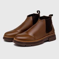 Bota Chelsea Laroche Everest em Couro - Conhaque E L