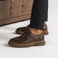 Sapato Casual Cacareco Everest em Couro - Café