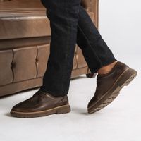 Sapato Casual Cacareco Everest em Couro - Café
