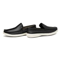 Mocassim Masculino Ferrara em Couro - Preto E L