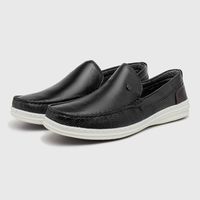 Mocassim Masculino Laroche Ferrara em Couro - Preto