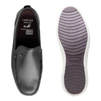 Mocassim Masculino Laroche Ferrara em Couro - Preto