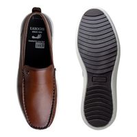 Mocassim Masculino Ferrara em Couro - Brown