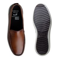 Mocassim Ferrara em Couro - Brown