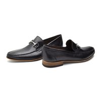 Sapato Italiano Firenze em Couro Preto Laroche
