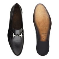 Sapato Italiano Firenze em Couro Preto Laroche