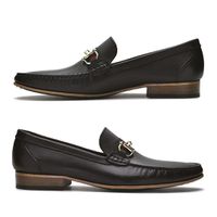 Sapato Italiano Firenze em Couro Preto Laroche 