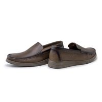 Mocassim Loafer Florença em Couro - Canela E L