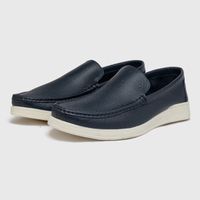 Mocassim Loafer Laroche Florença em Couro - Marinho