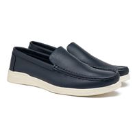 Mocassim Loafer Laroche Florença em Couro - Marinho