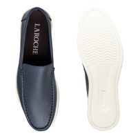 Mocassim Loafer Laroche Florença em Couro - Marinho