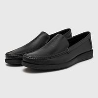 Mocassim Masculino Laroche Florença em Couro - Preto