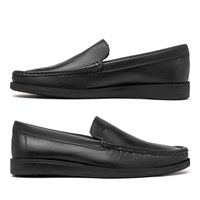 Mocassim Masculino Laroche Florença em Couro - Preto