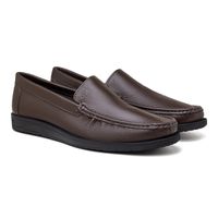 Mocassim Masculino Laroche Florença em Couro - Café
