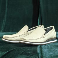 Mocassim Laroche Florença em Couro - Off White