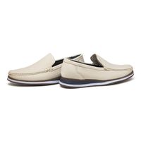 Mocassim Laroche Florença em Couro - Off White