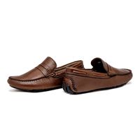 Mocassim Masculino Laroche Genova em Couro - Chocolate
