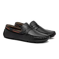 Mocassim Masculino Laroche Genova em Couro - Preto