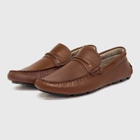 Mocassim Masculino Laroche Genova em Couro - Marrom